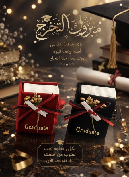 توزيعة كتاب تخرج